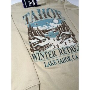 NWT State Of Mine Tahoe Winter Retreat Lake Tahoe 2X Fleece Crew XXL Sweatshirt